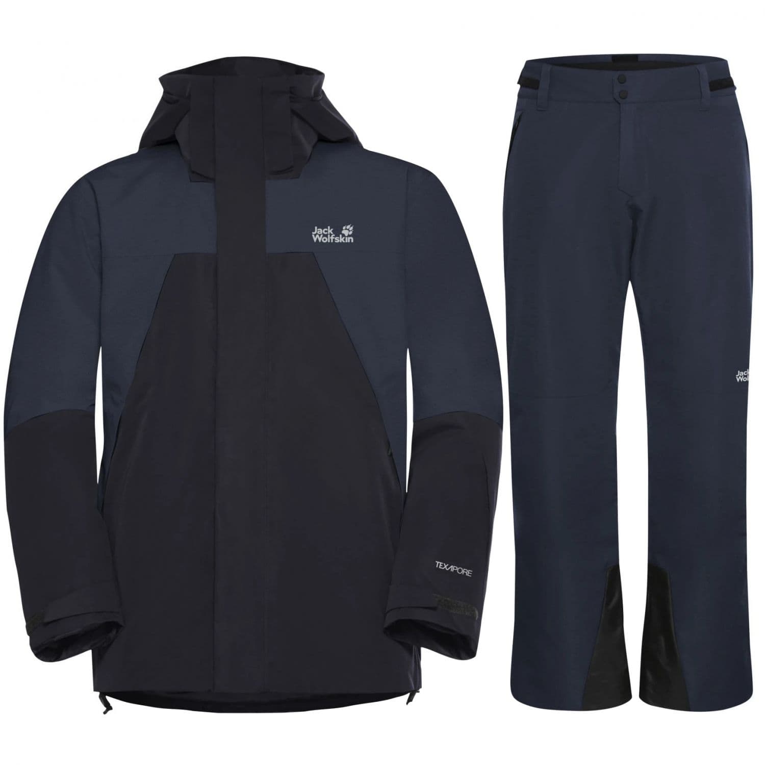 Jack Wolfskin Flowline 2L Ins hiihtosetti, miesten, tummansininen – Jack Wolfskin