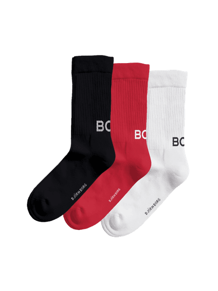Classic Polyamide Crew Socks 3-pack – BJÖRN BORG