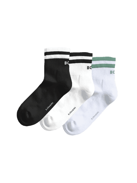 Classic Mid Ankle Socks 3-pack – BJÖRN BORG
