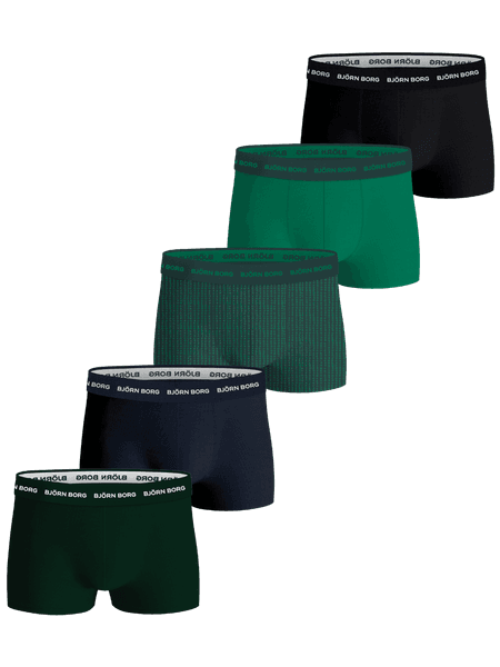 Cotton Stretch Trunks 5-pack – BJÖRN BORG