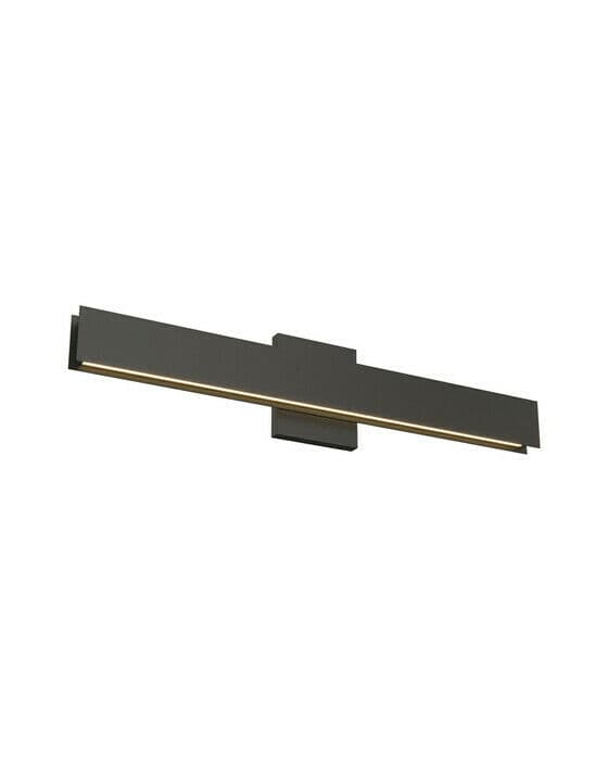 Bau 24" Bath Sconce Nightshade Black