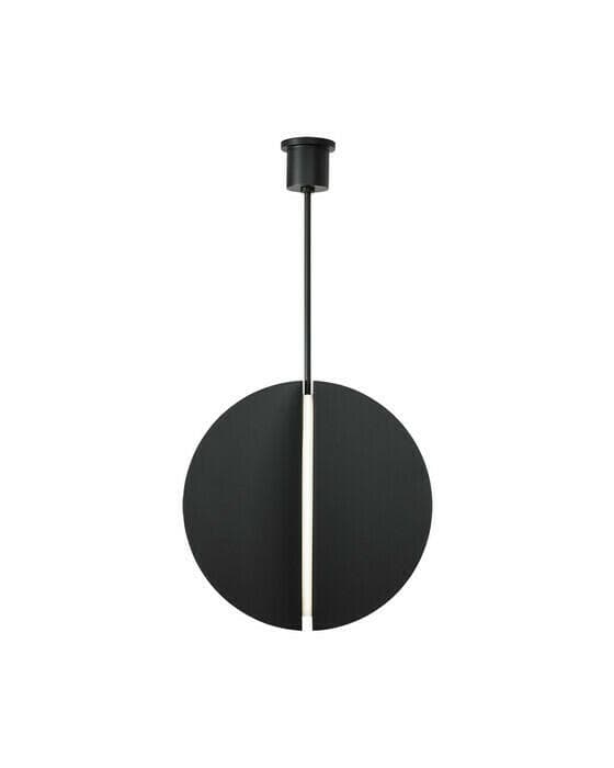 Bau 28 Pendant in Nightshade Black