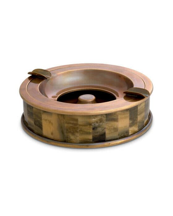 Bonham tuhkakuppi vintage brass