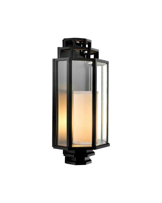 Monticello Wall Lamp Black