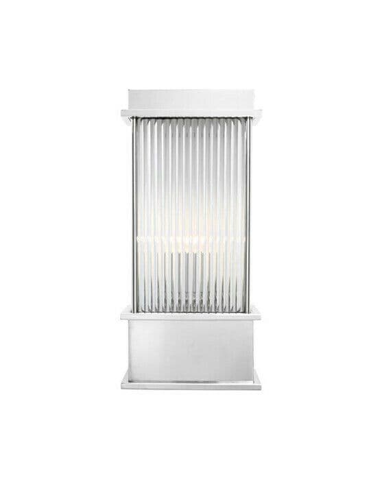 Jeremy Wall Lamp Nickel Finish Outlet