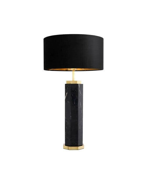 Newman Table Lamp Black