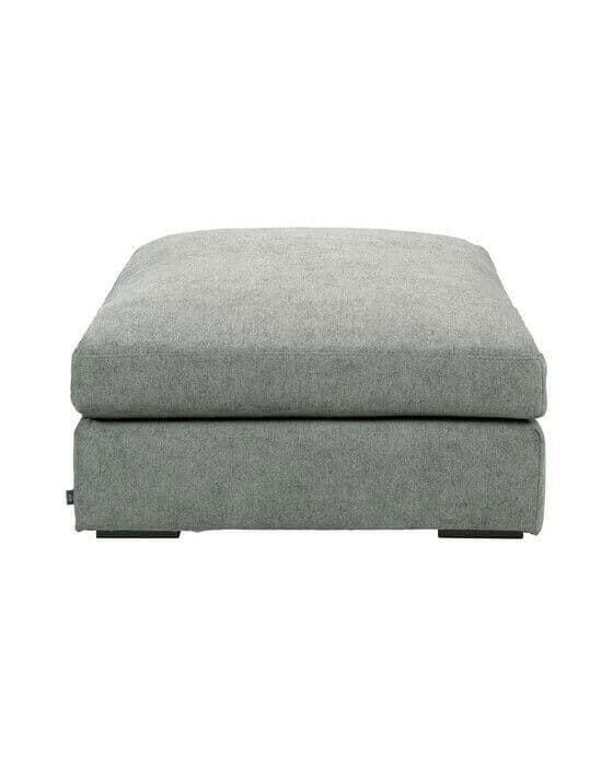 Tulum Ottoman True Grey