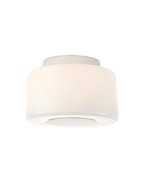 Acme Small Flush Mount Polished Nickel