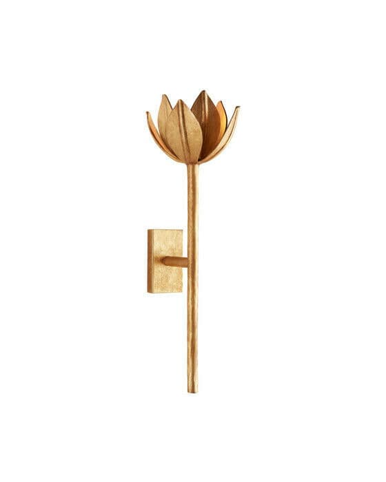 Alberto Medium Sconce guld – Visual Comfort