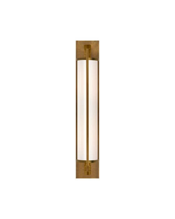 Keeley Tall Pivoting Sconce Antique Brass