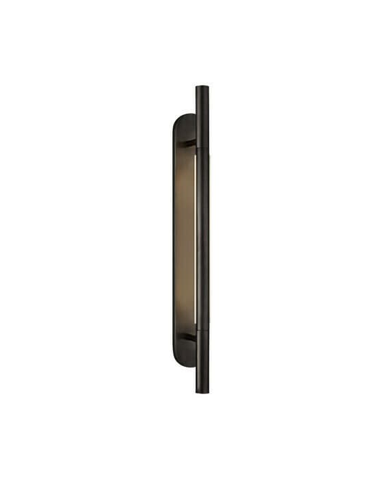 Rousseau Medium Bracketed Sconce Bronze