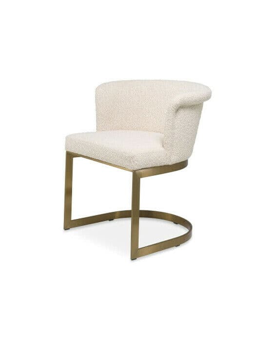 Bofinger ruokatuoli bouclé cream