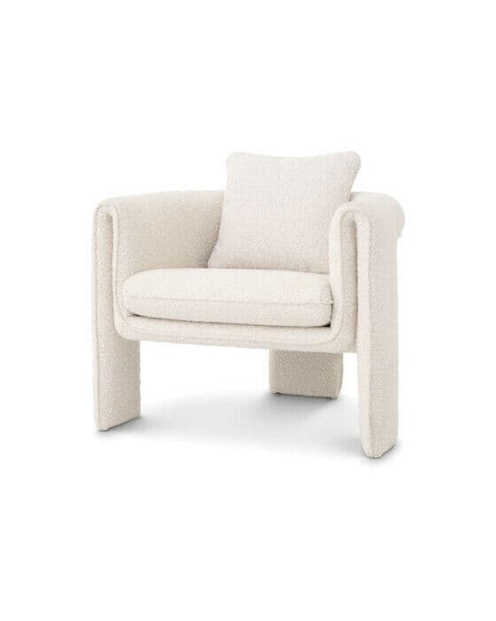 Toto nojatuoli bouclé cream
