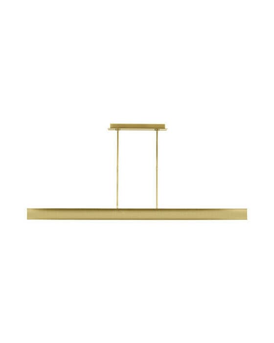 I-Beam 72 Linear Suspension Brass