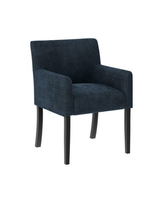 Victoria käsinojallinen ruokatuoli gabby blue – Artwood