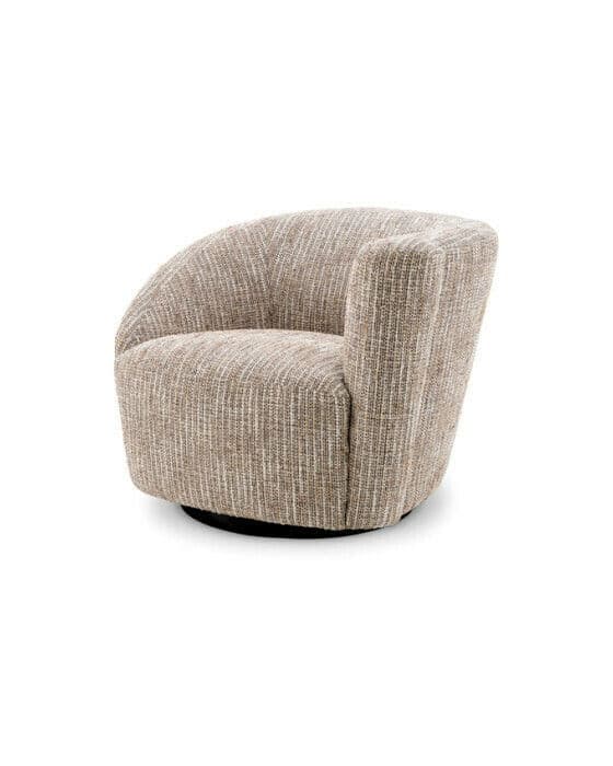 Colin pyörivä nojatuoli Mademoiselle beige oikeanpuoleinen
