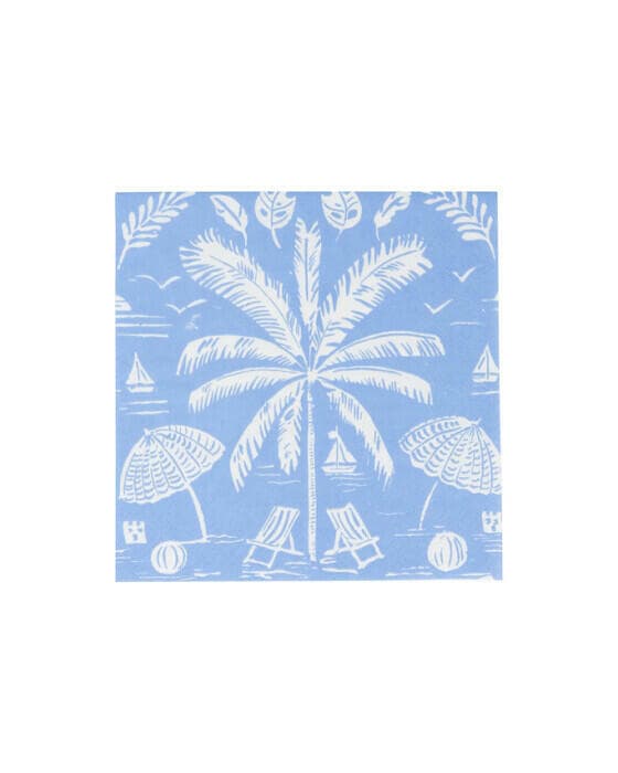 Palms and Ocean -lautasliinat 20 kpl