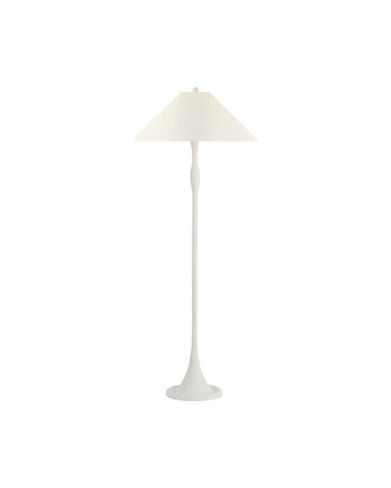 Romero Floor Lamp White/Linen