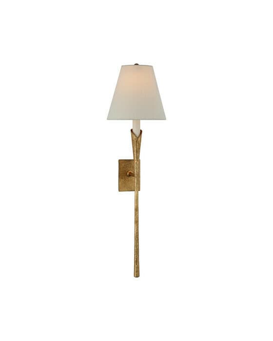 Aiden Tail Sconce Gilded Iron – Visual Comfort