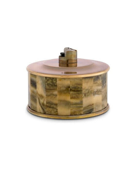 Bonham Lighter Holder Vintage Brass