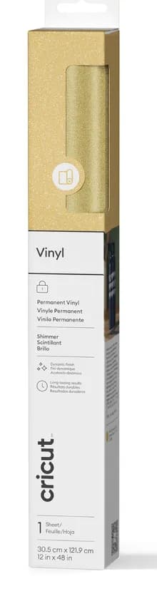 Cricut Shimmer Vinyl 30x120cm (Gold) – CRICUT
