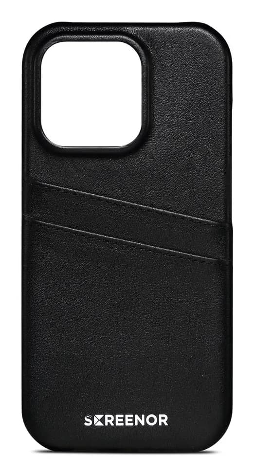 Screenor Lumo iPhone 16 Pro -suojakuori, Musta – SCREENOR