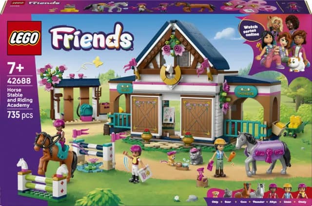 LEGO Friends Hevostalli ja ratsastuskoulu 42688 – LEGO