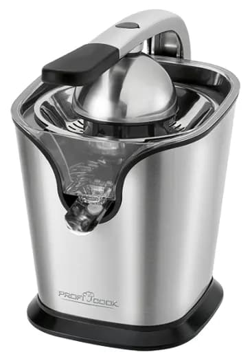 ProfiCook PC-ZP 1154 Sitruspuserrin, 160 Wattia, Musta/Ruostumaton teräs – PROFICOOK