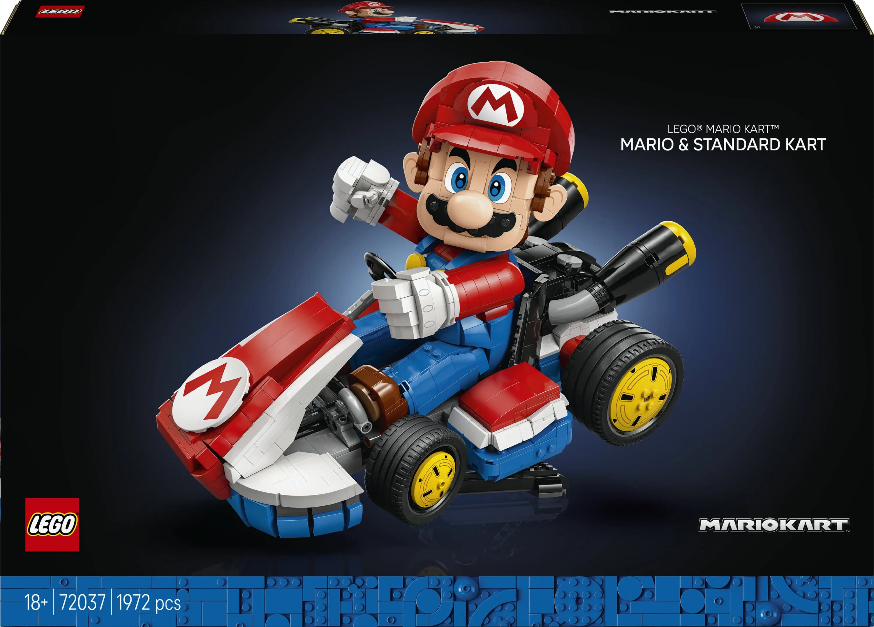 LEGO Super Mario Mario Kart: Mario ja Standard Kart 72037 – LEGO