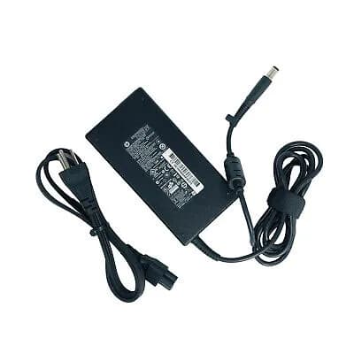 HP AC power adapter with 120W output, 19.5V voltage, 7.4mm connector, optimized for HP laptops. – HP INC