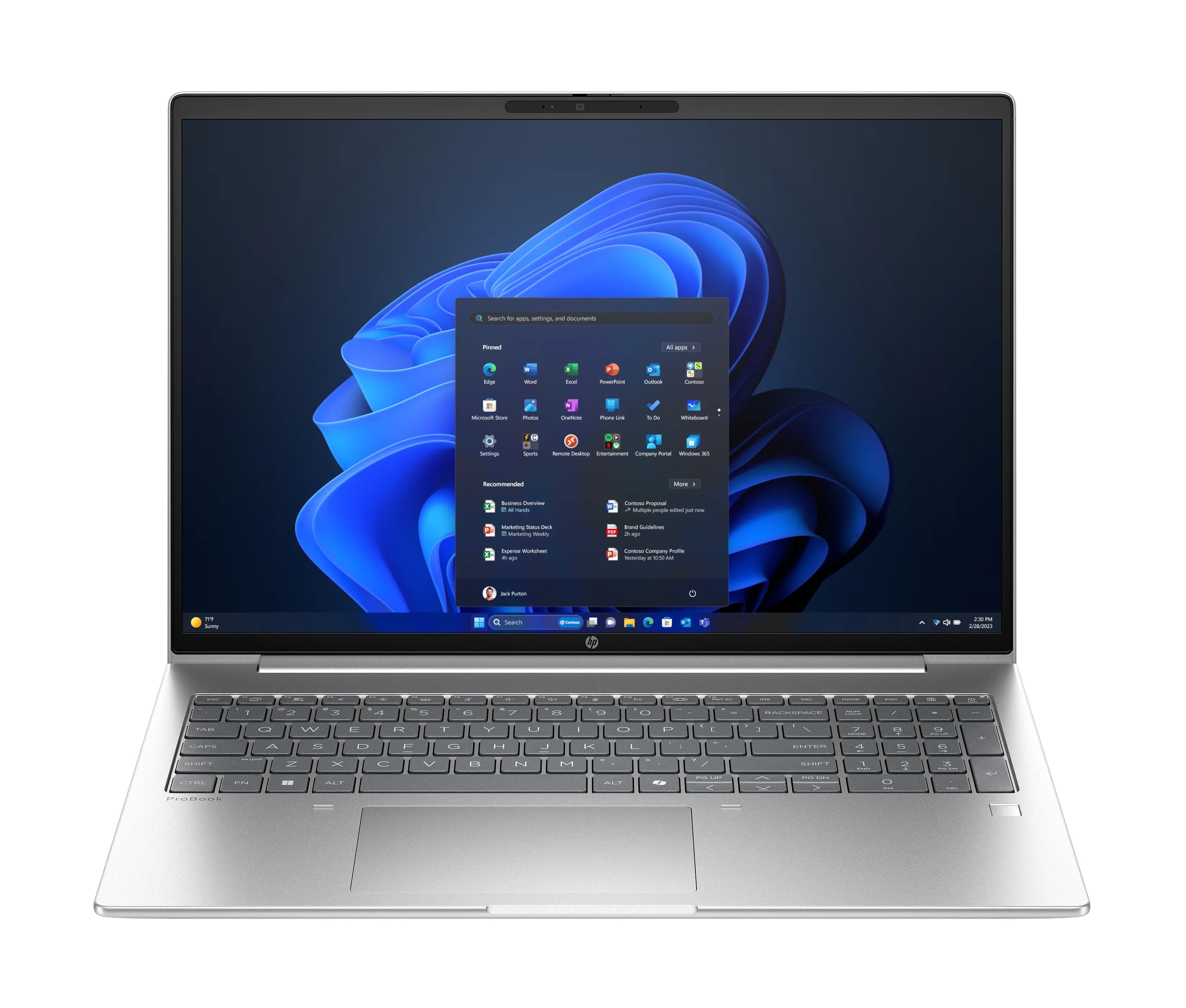 HP ProBook 4 G1i 16" Ultra 7 255U, 16 Gt, 512 Gt, Win 11 Pro -kannettava, hopea