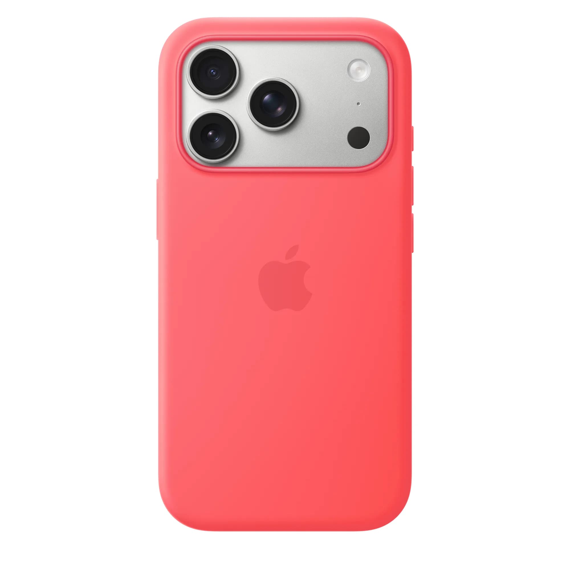 Apple iPhone 17 Pro -silikonikuori MagSafella, Bright Guava – Apple