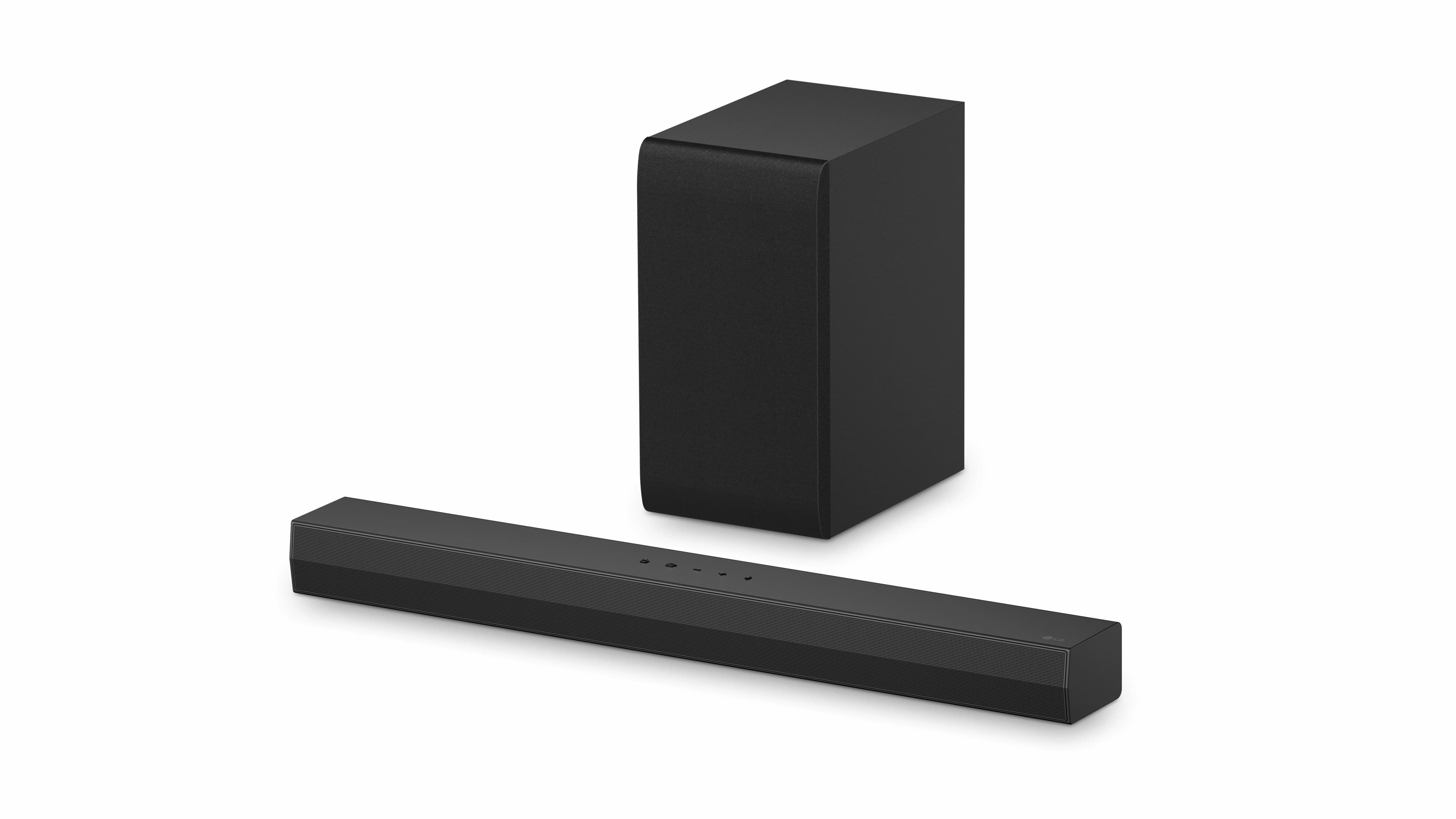 LG S40T 2.1 Dolby Atmos soundbar -äänijärjestelmä, langattomalla subwooferilla, musta – LG