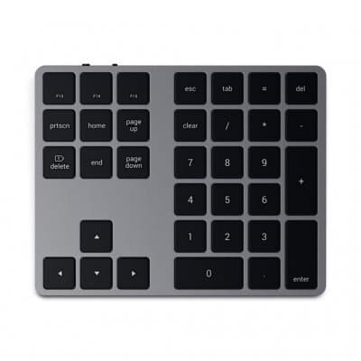 Satechi Wireless Extended Numeric Keyboard, Space Grey – Satechi