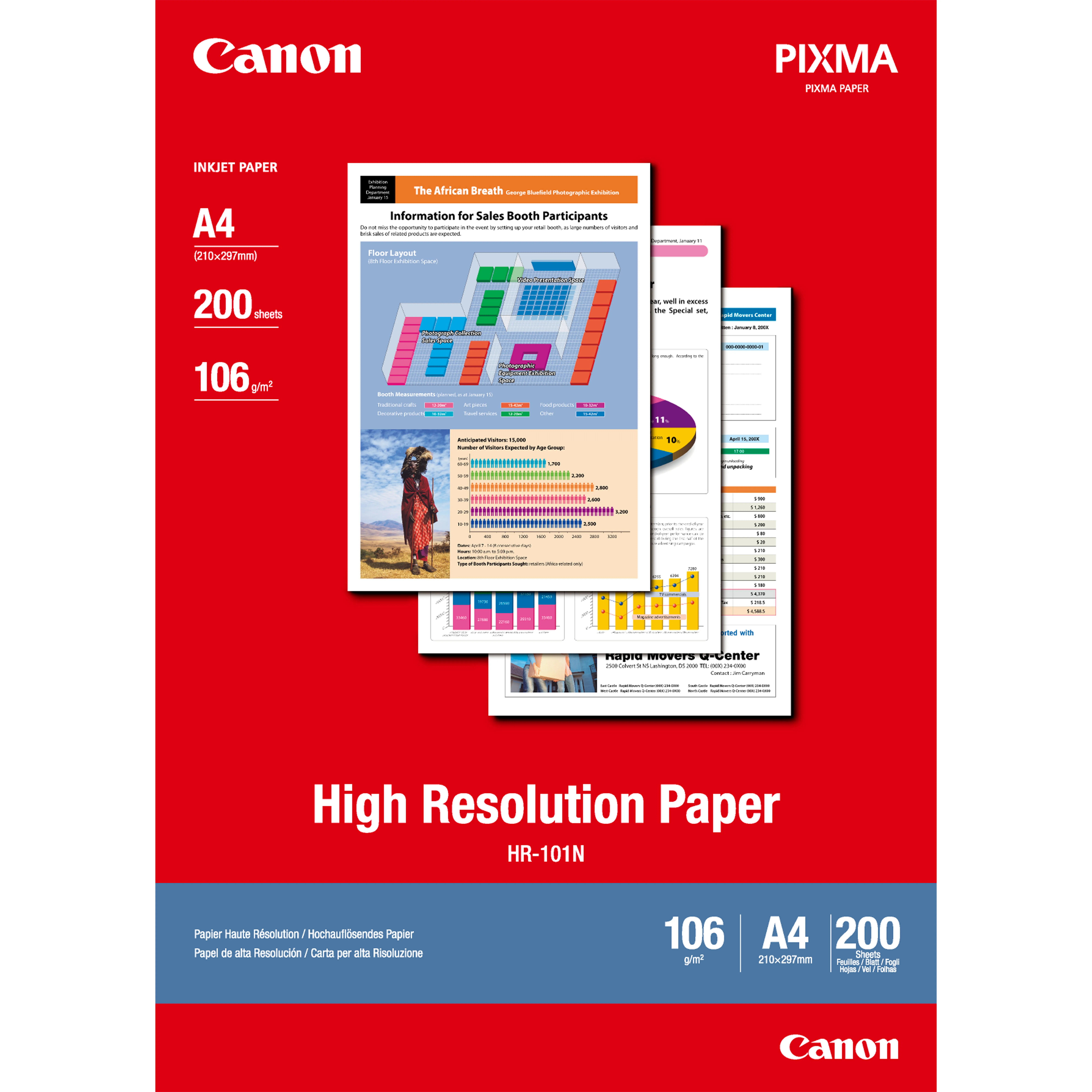 CANON HR-101N paper A4 200sheet – Canon
