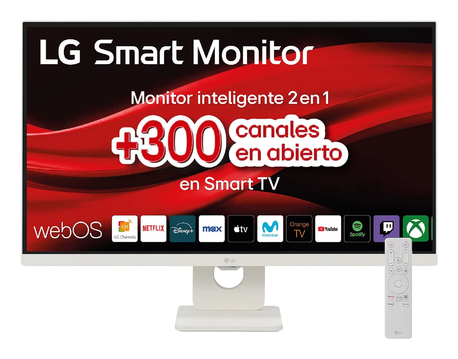 LG 27U731SA-W 27" 4K UHD, IPS -näyttö, USB-C hub – LG