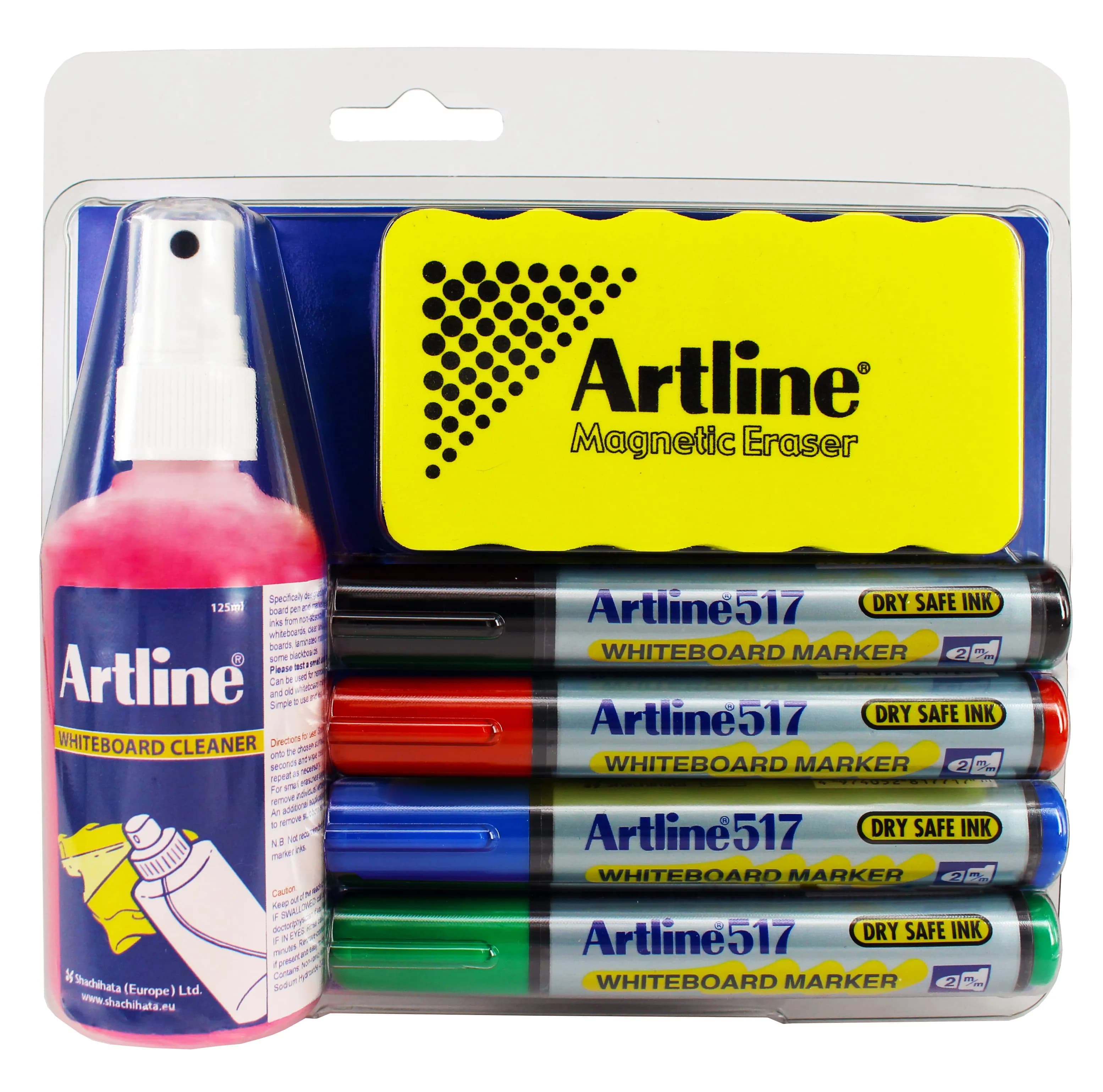 Artline Whiteboard Cleaner/Writing Kit – ARTLINE