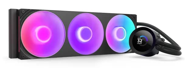 NZXT Kraken Plus 360 360mm RGB -nestejäähdytin, musta
