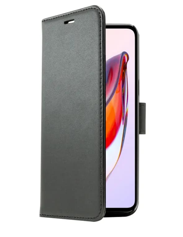 Screenor Smart, iPhone 15 Pro -lompakkokotelo, Musta – SCREENOR