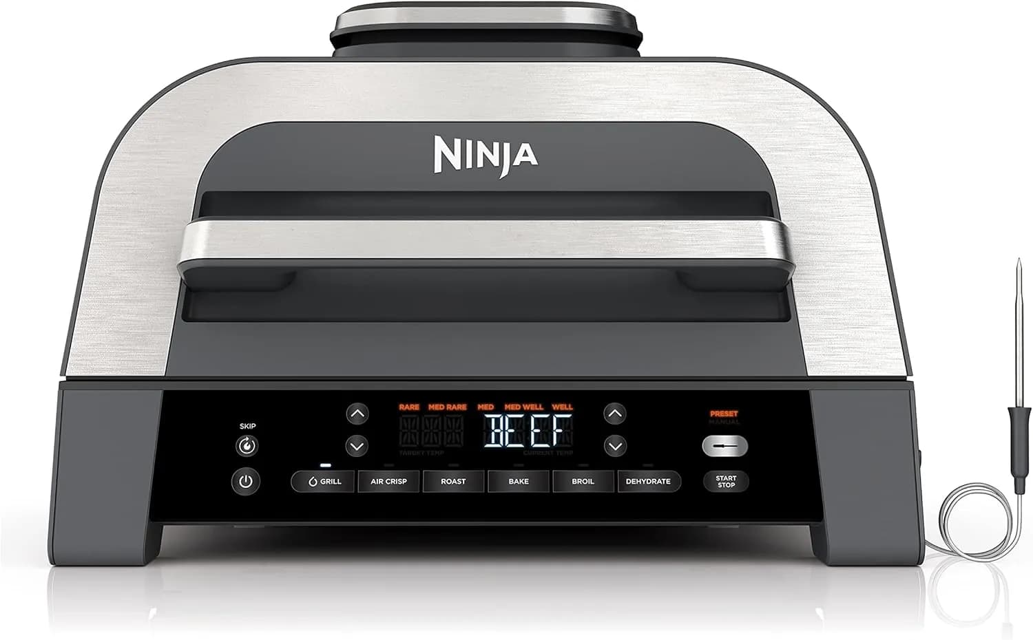Ninja Foodi Smart XL DG551EU, 3,8 l, 0,8 kg, 1760 W, airfryer, Silver/Black – NINJA
