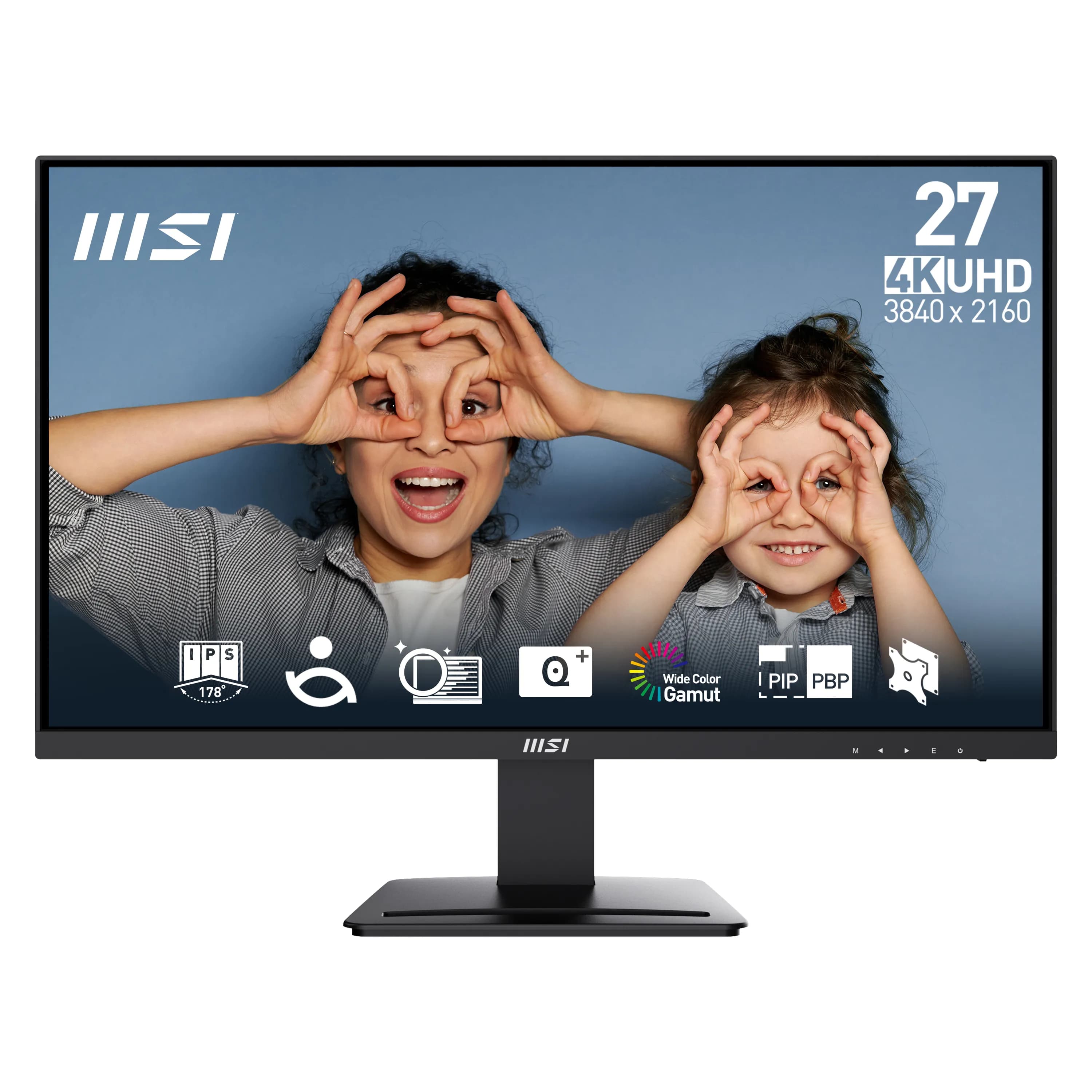 MSI PRO MP273UDE 27" 4K UHD, IPS -näyttö – MSI