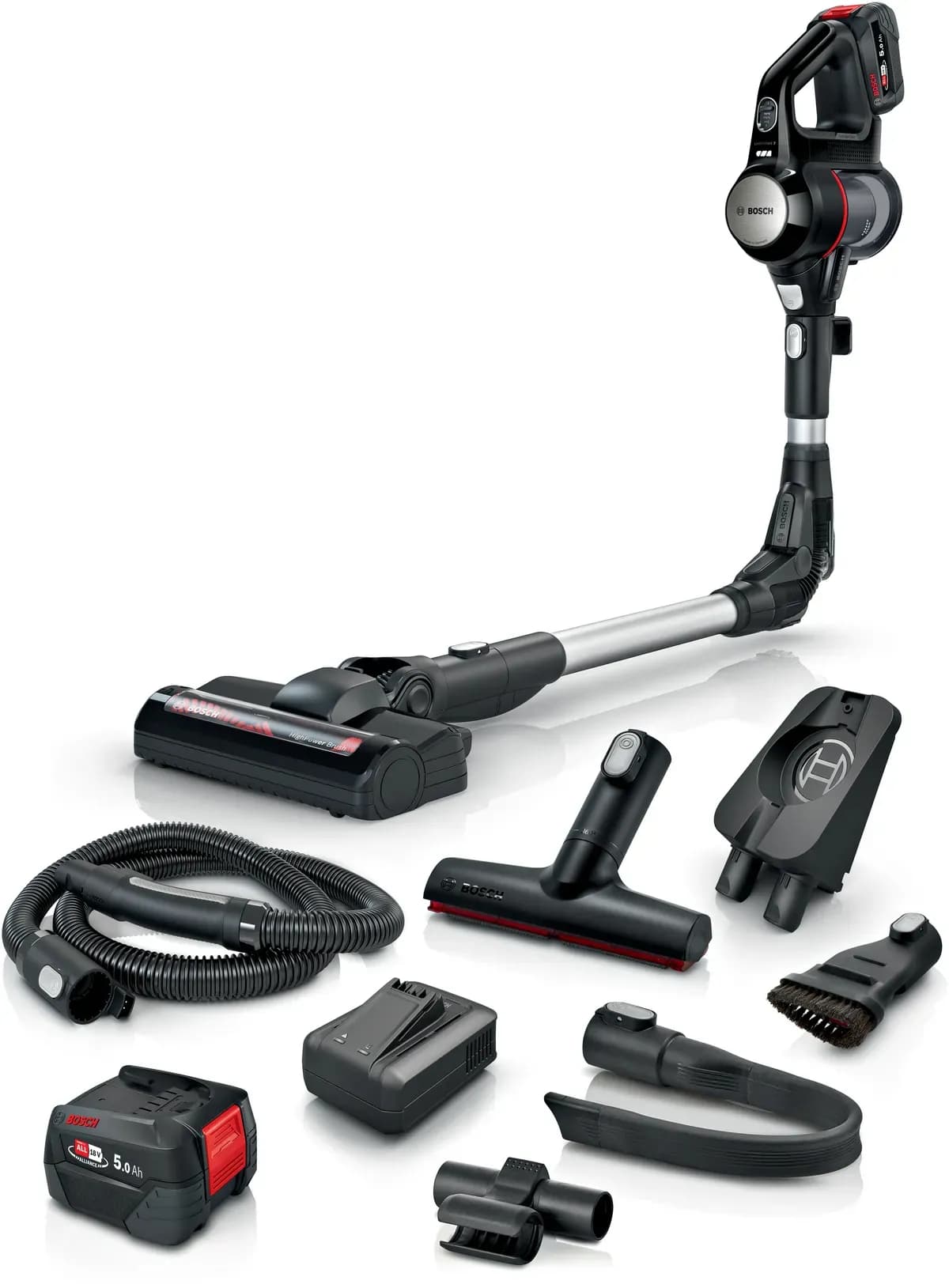Bosch Unlimited 7 BSS715FRSH -varsi-imuri, musta