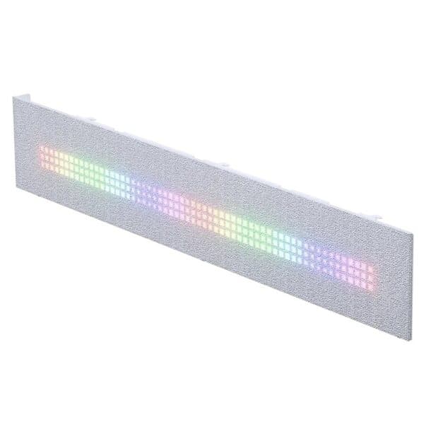 Phanteks Matrix-600 -näyttöpäivityssarja RGB-valaistuksella, harmaa/valkoinen