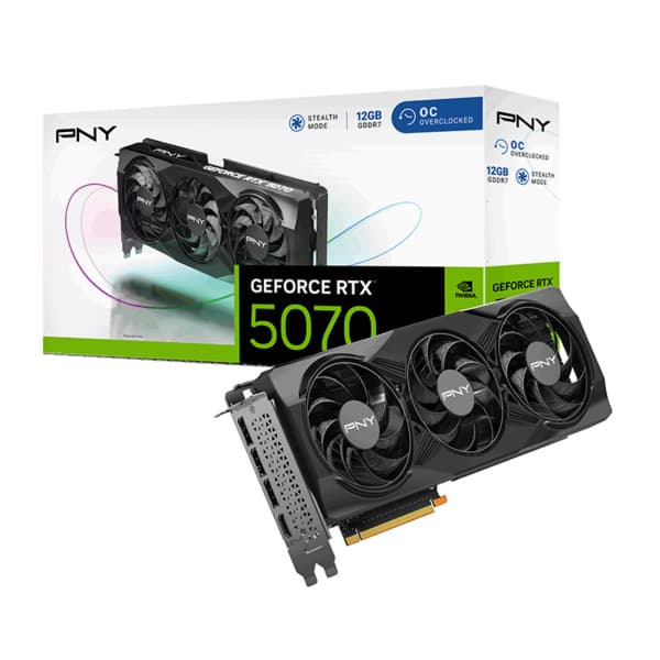 PNY GeForce RTX 5070 12 Gt OC -näytönohjain – PNY