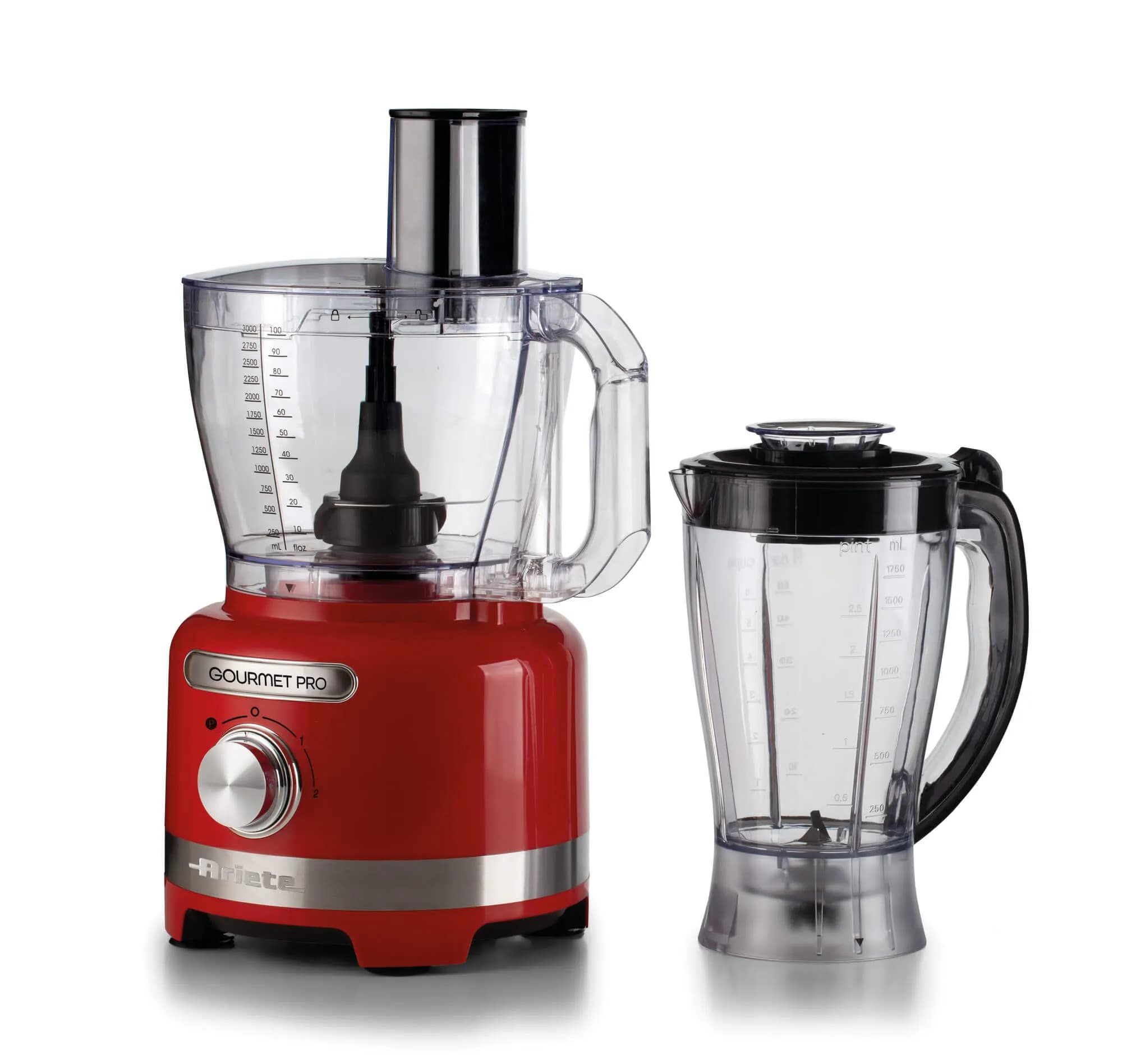 Ariete Gourmet Pro Moderna 00C178200AR0 1000 W 2 l -tehosekoitin, punainen – Ariete