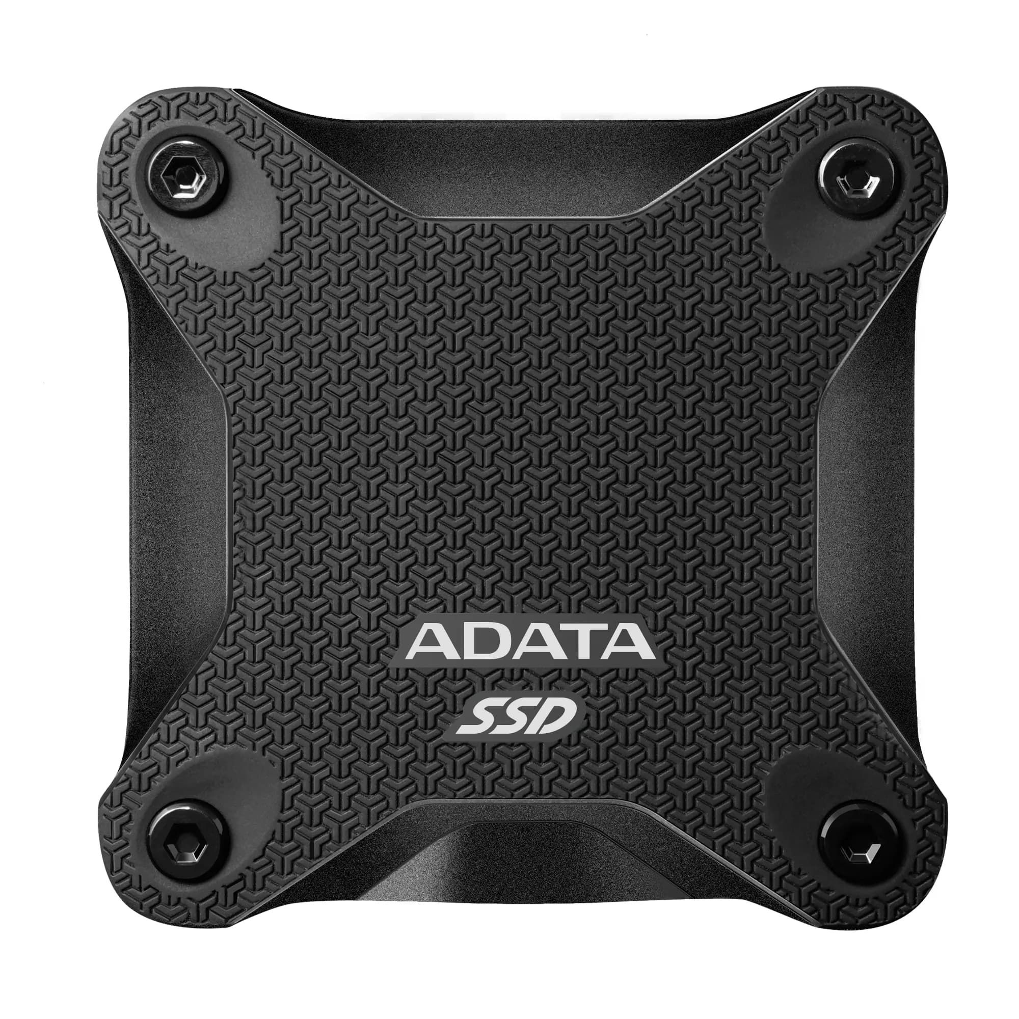 A-DATA SD620 2 Tt USB 3.2 Gen 2 (USB-C) -ulkoinen SSD, kannettava, iskunkestävä, pelikäyttöön, musta