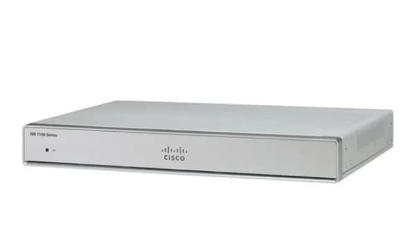 Cisco ISR 1100 Series C1121-4P -reititin, Wi-Fi 5, Dual-band, PoE, hopea