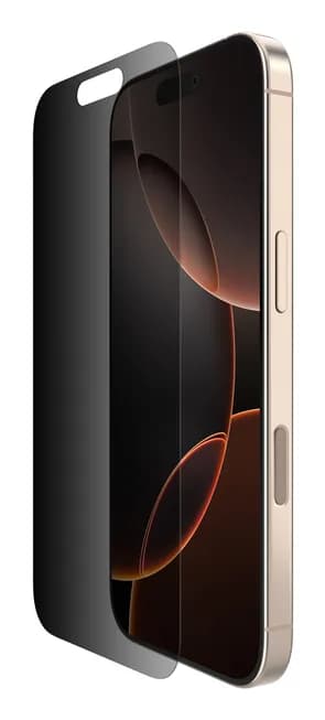 Belkin ScreenForce InvisiGlass Privacy Treated Screen iPhone 16 Pro -näytönsuoja – Belkin