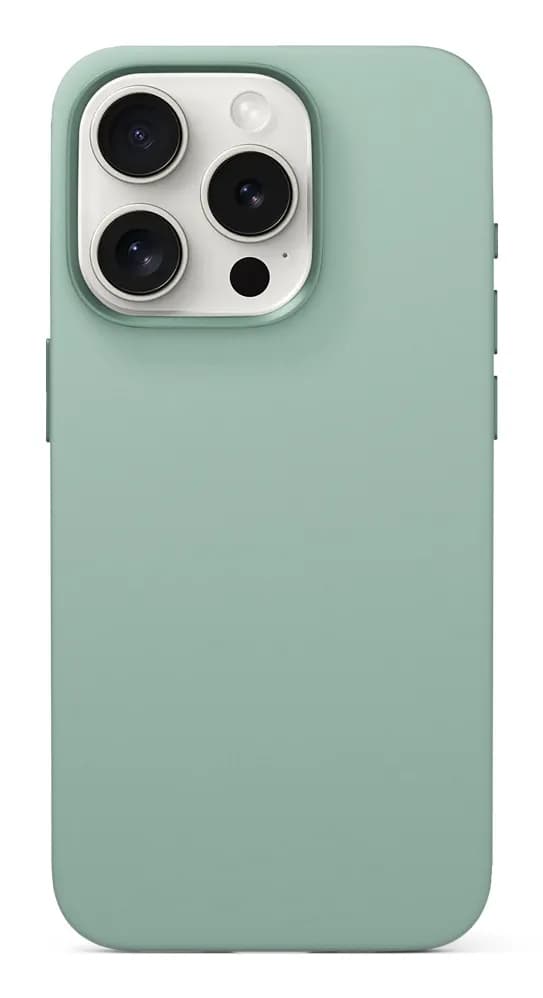 Epico Mag+ Silicone Case Pro, iPhone 16 Pro -suojakuori, Pastel Mint – EPICO