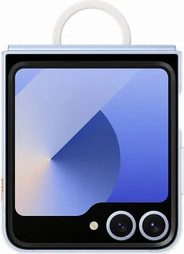 Samsung Galaxy Z Flip6 Clear Case -suojakuori, Läpinäkyvä – Samsung